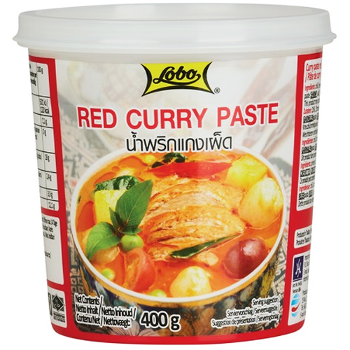 Red Curry Paste 400 g - Lobo
