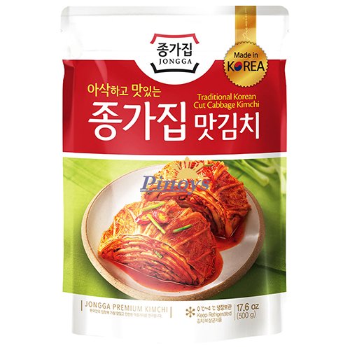 Čerstvé korejské kimchi, krájené 500 g - JONGGA