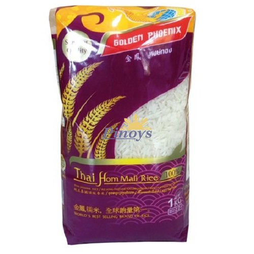 Jasmine rice Hom Mali, Thailand 1 kg - Golden Phoenix