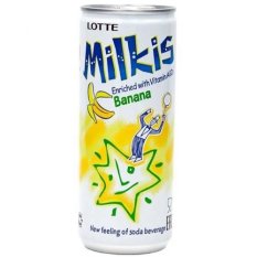 Milkis mléčná soda s banánovou příchutí 250 ml - Lotte
