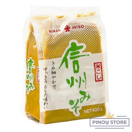Japonská bíla Shiro miso pasta 400 g - Hikari