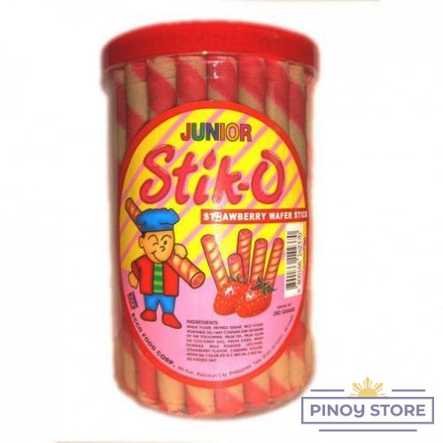 Wafer sticks, strawberry 380 g - Junior Stik-O