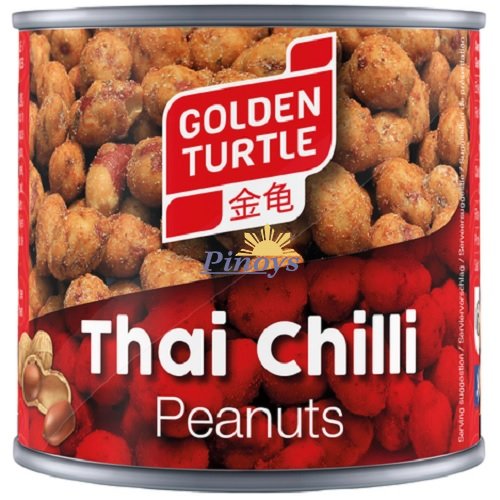Thai Chili Peanuts 140 g - Golden Turtle