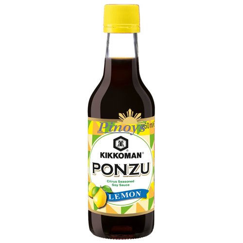 Ponzu Soy Sauce with Lemon Juice, Naturally Brewed 250 ml - Kikkoman