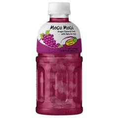Mogu mogu Grapes drink with nata de coco 320 ml - Sappe