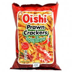 Prawn Crackers, Spicy 60 g - Oishi