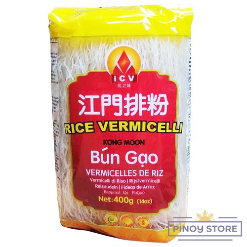 Vlasové rýžové nudle Kong Moon 400 g - ICV