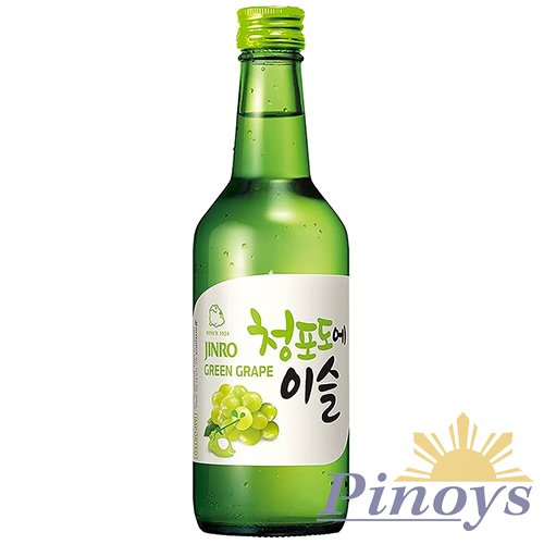 Tradiční korejský alkoholický nápoj Soju s příchutí hroznů 350 ml - Jinro