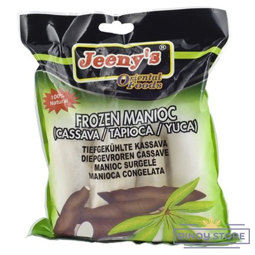 Peeled cassava, manioc 454 g - Jeeny's