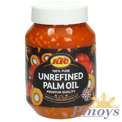 Nerafinovaný palmový olej 500 ml - KTC