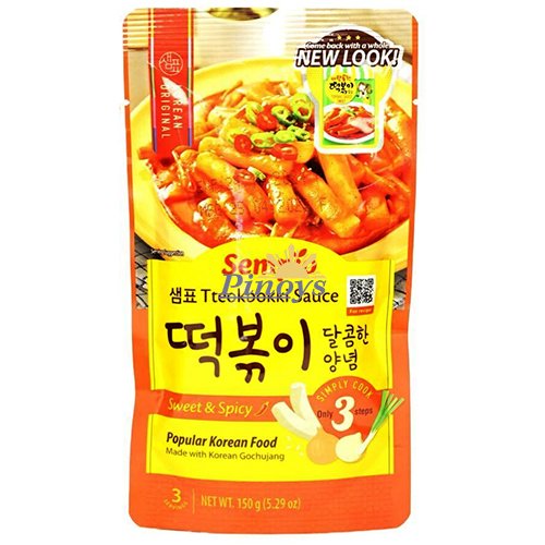 Topokki Sauce Sweet & Spicy for Rice Cakes 150 g - Sempio