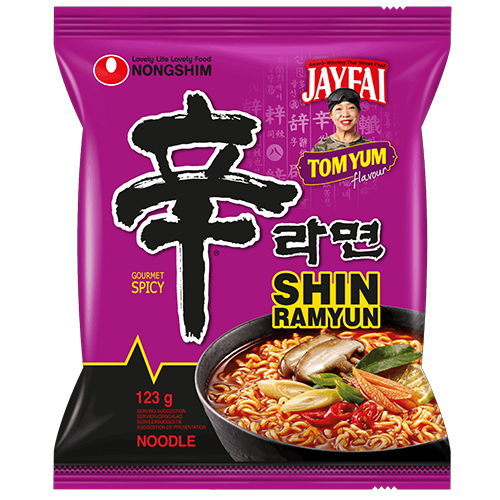 Instantní nudlová polévka Shin Ramyun Tom Yum 123 g - Nongshim