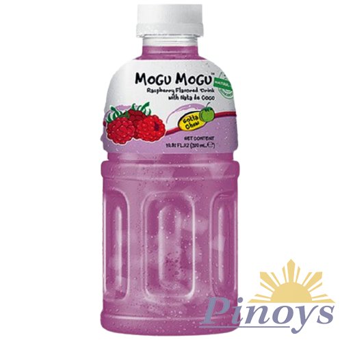 Mogu mogu Raspberry drink with nata de coco 320 ml - Sappe