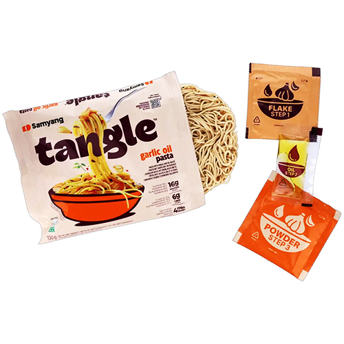 Nudle tangle s příchutí česneku 100 g - Samyang