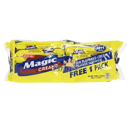 Krekry s krémovou náplní s příchutí másla Buttercreams 280 g - Magic Creams