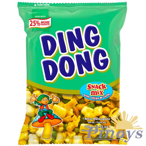 Ding Dong super mix with Chips & Curls 100 g - JBC Food