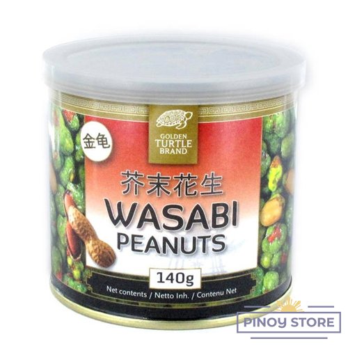 Arašídy v krustě s wasabi 140 g - Golden Turtle