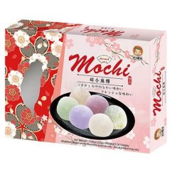 Rýžové koláčky Mochi, mix pěti příchutí (15ks) 225 g - Szu Shen Po