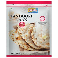Chlébová placka Naan Tandoori 426 g - Ashoka