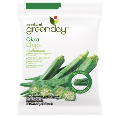 Okra Chips 25 g - Greenday