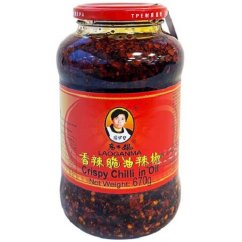 Křupavé cibulky v chili oleji 670 g - Lao Gan Ma
