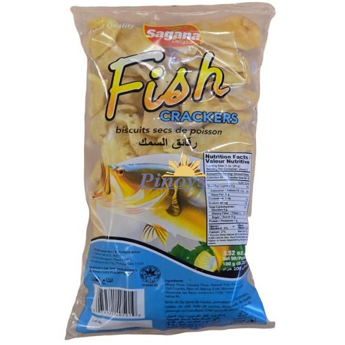 Rybí krekry s tradiční příchuti 100 g - Sagana