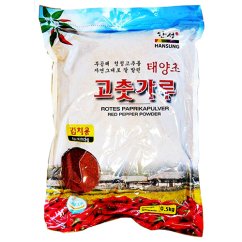 Chili Flakes for seasoning and kimchi, Gochugaru 500 g - Hansung