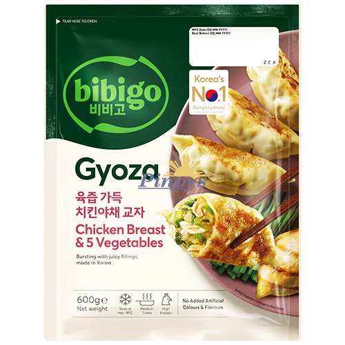 Gyoza Dumplings with Chicken Breast & 5 Vegetables 600 g - Bibigo