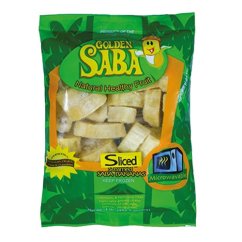 Saba, banana steamed sliced 454 g - Golden Saba