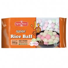 Mini Rice Balls, Coloured, Frozen 300 g - Spring Home