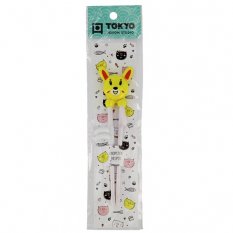 Dětské začátečnické hůlky "žlutý zajíc" (18 cm) - Tokyo Design