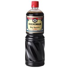 Soy Sauce, Naturally Brewed 1 l - Kikkoman