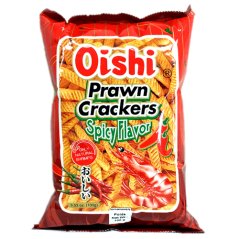 Pikantní krevetové chipsy 60 g - Oishi