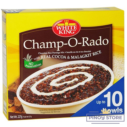 Champ-o-rado choc. Rice porridge 227 g - White king