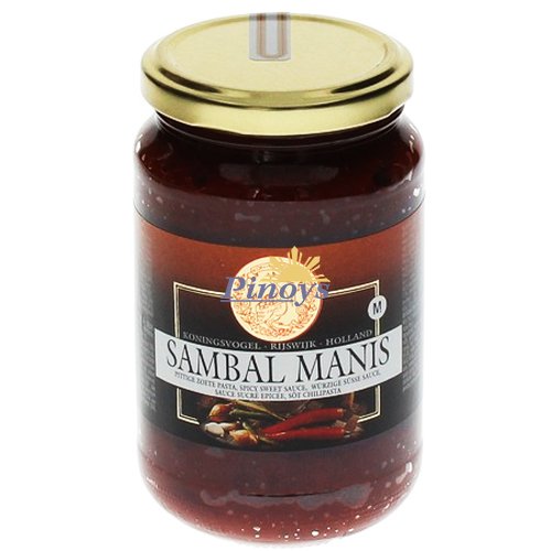 Sambal Manis ochucená chili pasta 375 g - Koningsvogel