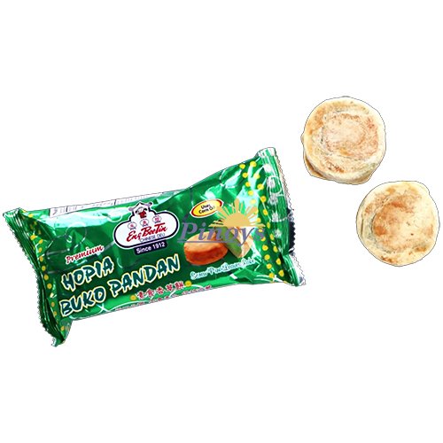 Hopia Buko Pandan, flaky cake 150 g - Eng Bee Tin