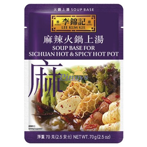 Sichuan Spicy Hot Pot Soup Base 70 g - Lee Kum Kee