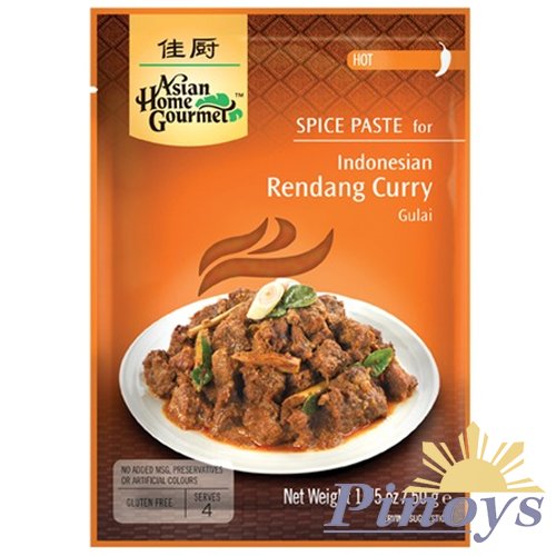 Indonesian Rendang Curry Spice Paste 50 g - Asian Home Gourmet