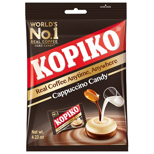Kávové bonbóny s příchutí cappuccina 175 g - Kopiko