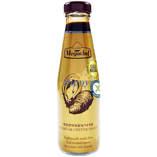 Oyster Sauce, Premium, Gluten-Free 230 g - Megachef