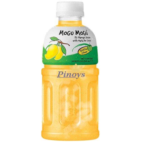Mogu mogu Mango drink with nata de coco 320 ml - Sappe