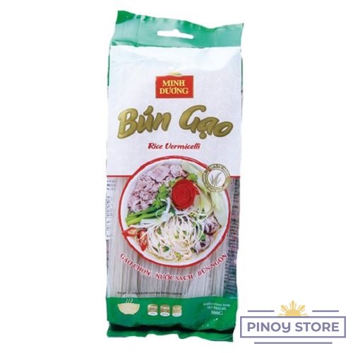 Round Rice Noodles 1,4mm 500 g - Minh Duong