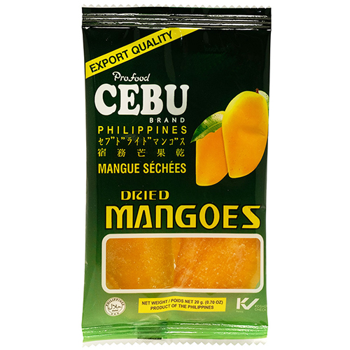 Sušené žluté Carabao mango 50 g - Profood Cebu