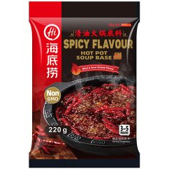 Spicy Sichuan Flavour Hot Pot Base 220 g - Haidilao