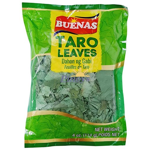 Sušené listy kolokázie (kořen taro) 114 g - Buenas