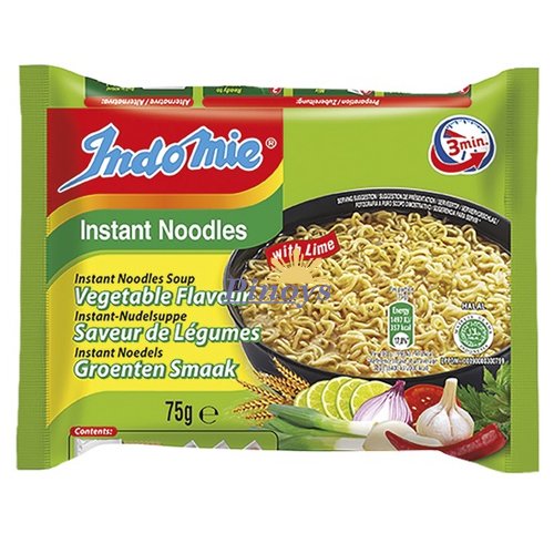 Instantní polévkové nudle se zeleninovou příchutí 80 g - Indomie