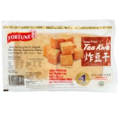 Smažené pevné tofu Tau Kwa 350 g - Fortune Brand