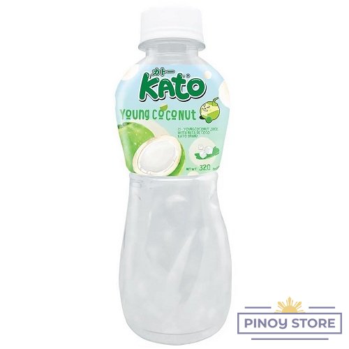 Coconut juice drink with Coconut Jelly 320 ml - Kato