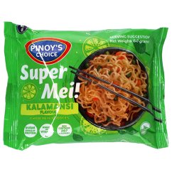 Super Mei! Instantní nudle s příchutí kalamansi 60 g – Pinoy's Choice