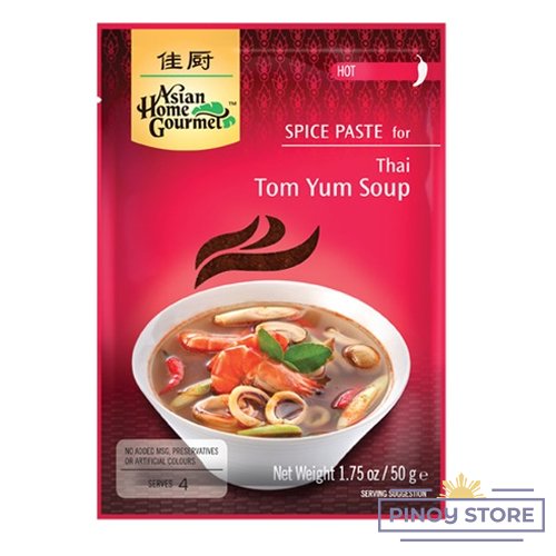 Tom yum soup spice paste 50 g - Asian Home Gourmet
